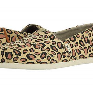 TOMS Wmn Class Leopard Print Slip On Shoes NWT